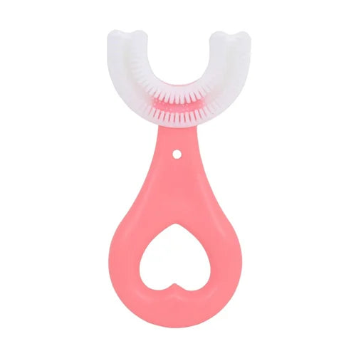 Toothbrush Children 360 Degree U-shaped Child Toothbrush Teethers Brush Silicone Kids Teeth Oral Care Cleaning