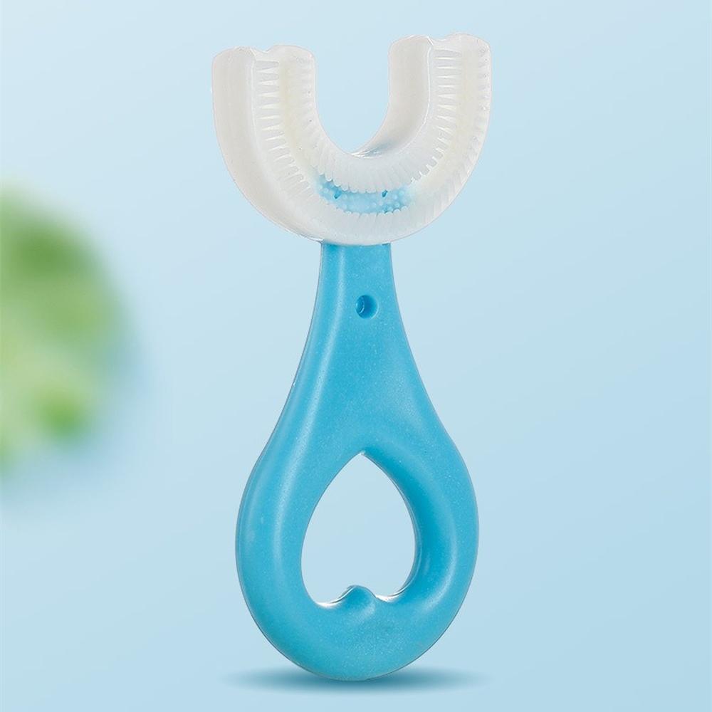 Toothbrush Children 360 Degree U-shaped Child Toothbrush Teethers Brush Silicone Kids Teeth Oral Care Cleaning