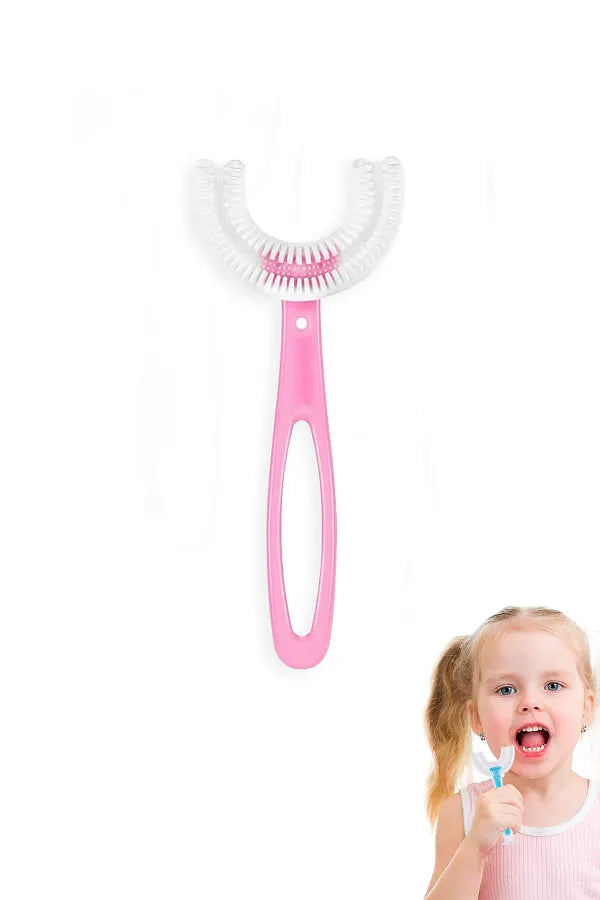 Toothbrush Children 360 Degree U-shaped Child Toothbrush Teethers Brush Silicone Kids Teeth Oral Care Cleaning