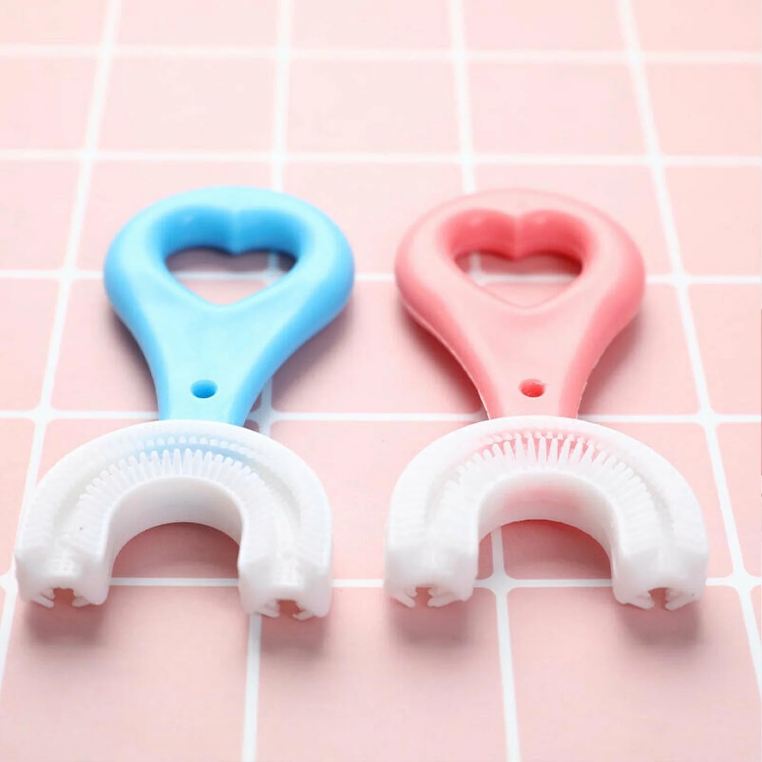 Toothbrush Children 360 Degree U-shaped Child Toothbrush Teethers Brush Silicone Kids Teeth Oral Care Cleaning